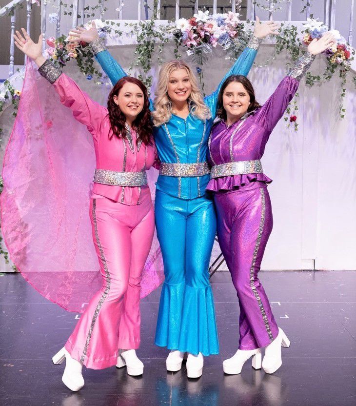 Mama Mia three actresses
